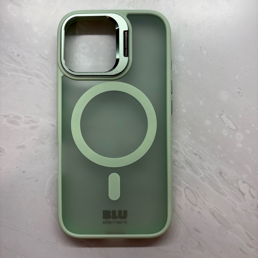 Blu Element Sage Green Kickstand MagSafe iPhone 16 Case